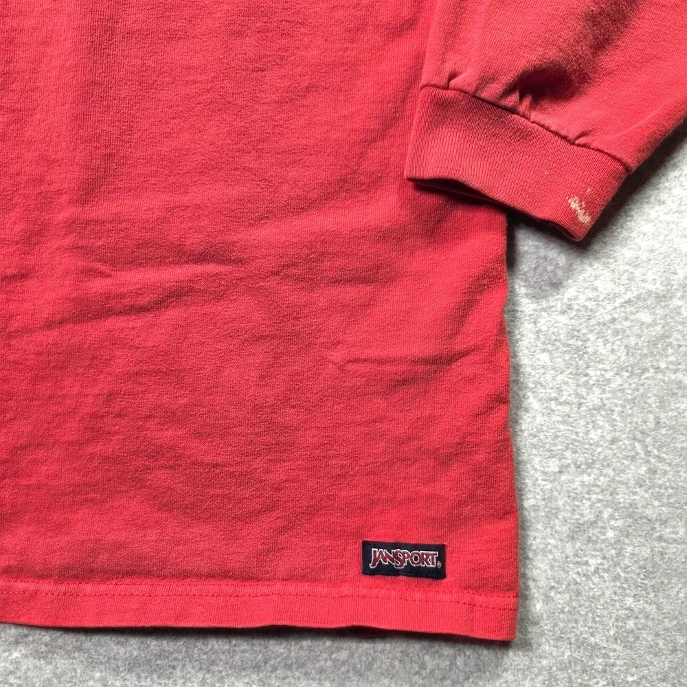 Vintage Maryland Terrapins Shirt Mens L Red Road to the Final Four JanSport USA